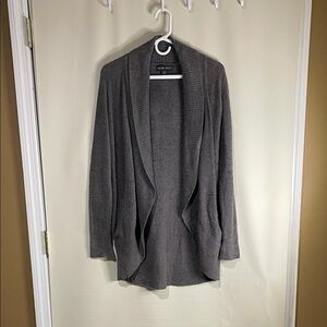 Barefoot Dreams Gray Open Front Sweater Cardigan Size S/XS Like New